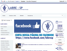 Tablet Screenshot of labre-sp.org.br